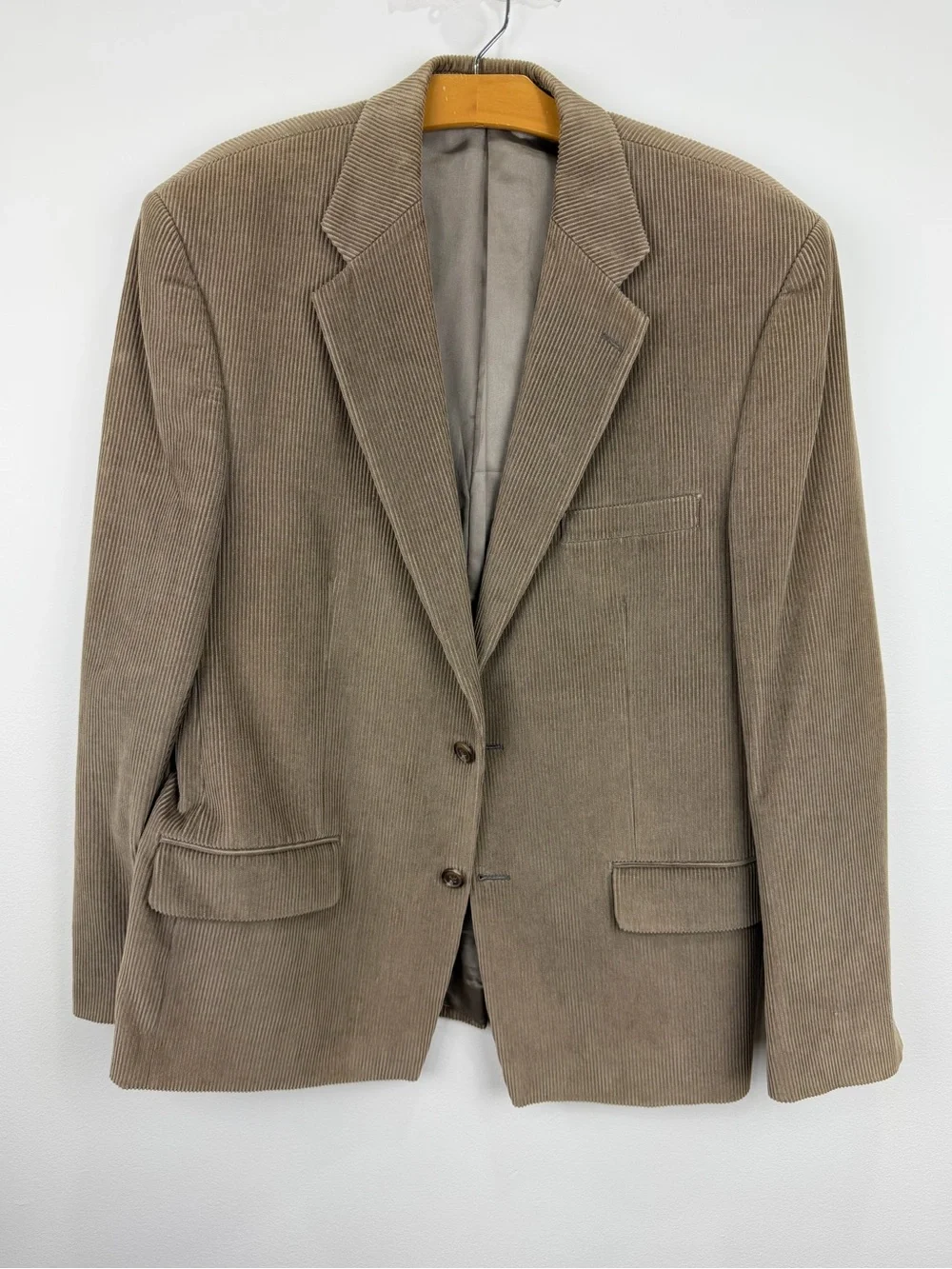 Vintage Lauren Ralph Lauren Men’s Corduroy Blazer Tan Brown 40L